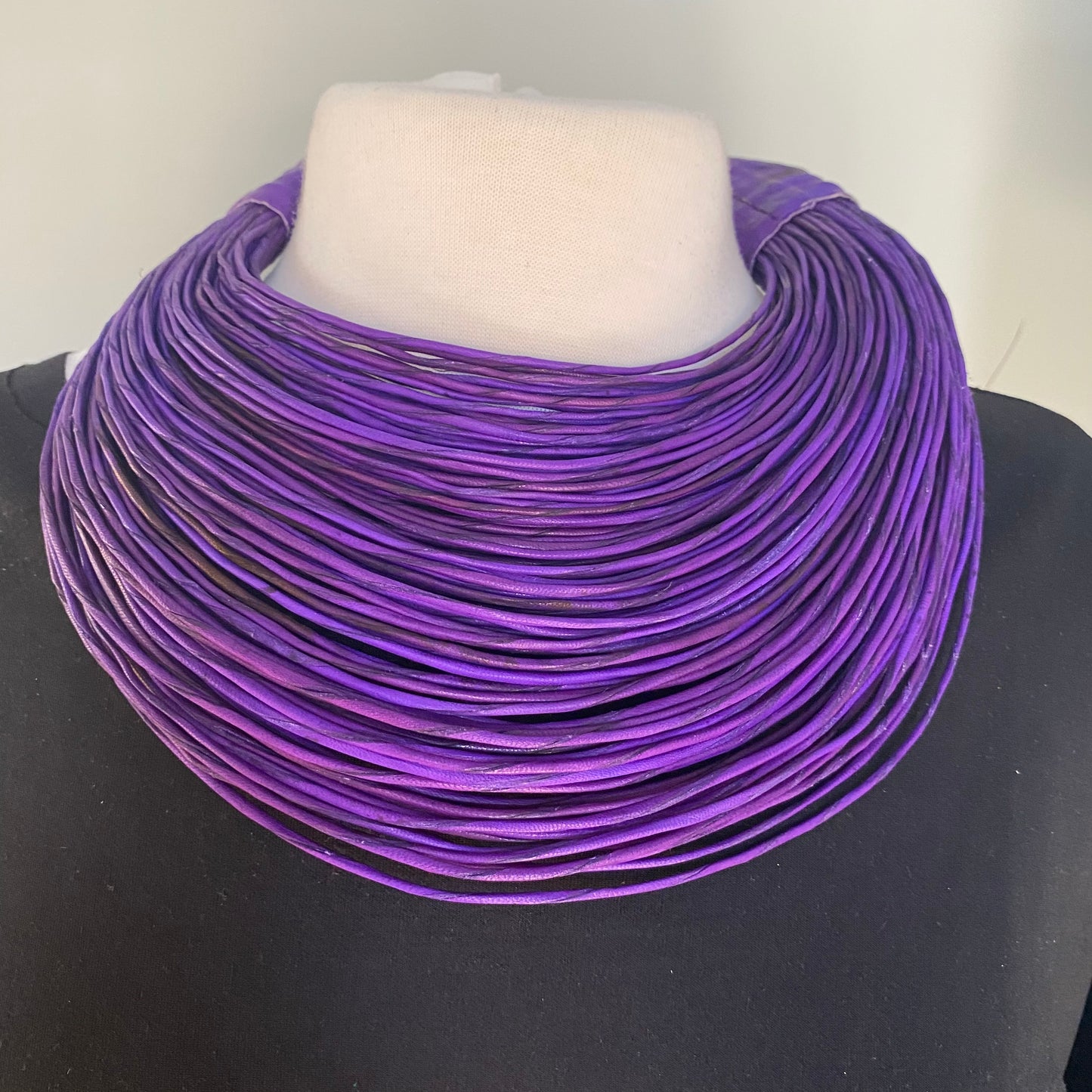 Raffia Necklaces