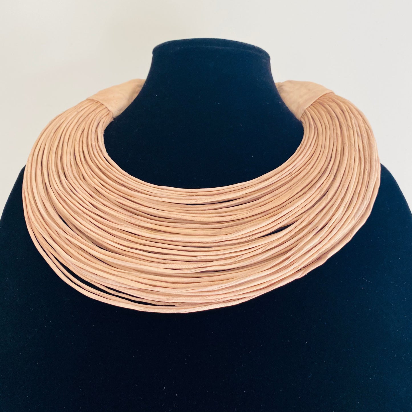 Raffia Necklaces