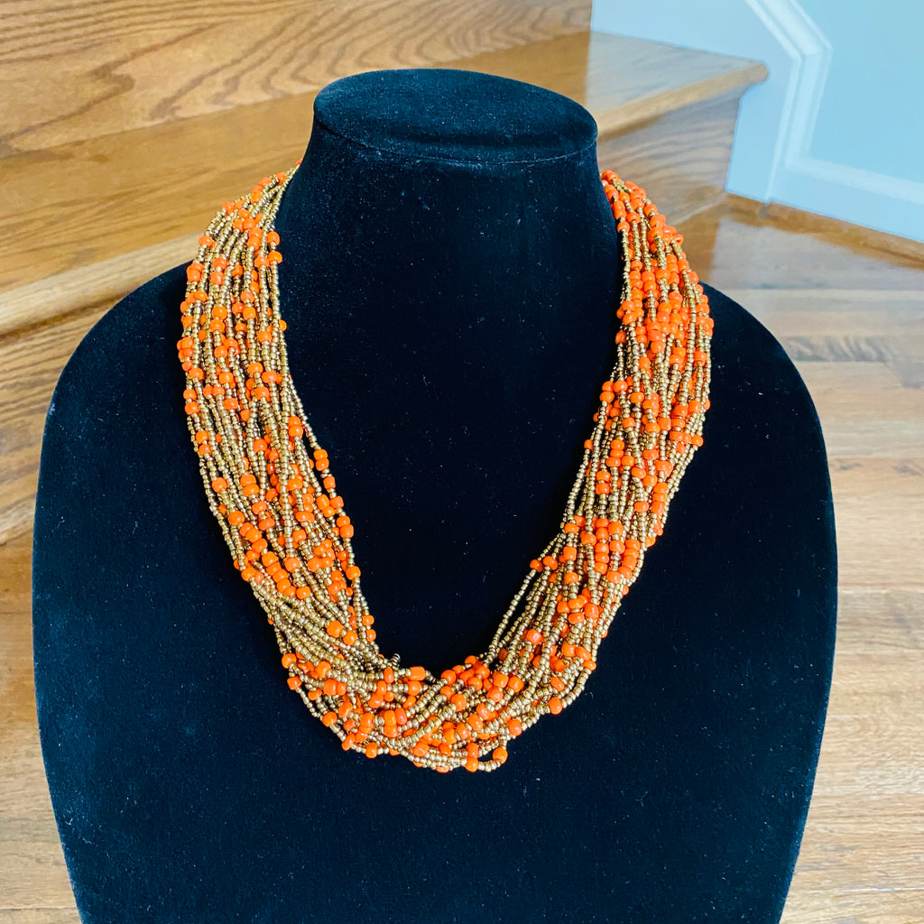 Simply Beaded Elegance w/ matching earrings – view 46