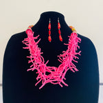 Load image into Gallery viewer, Electra Necklace w/ earrings
