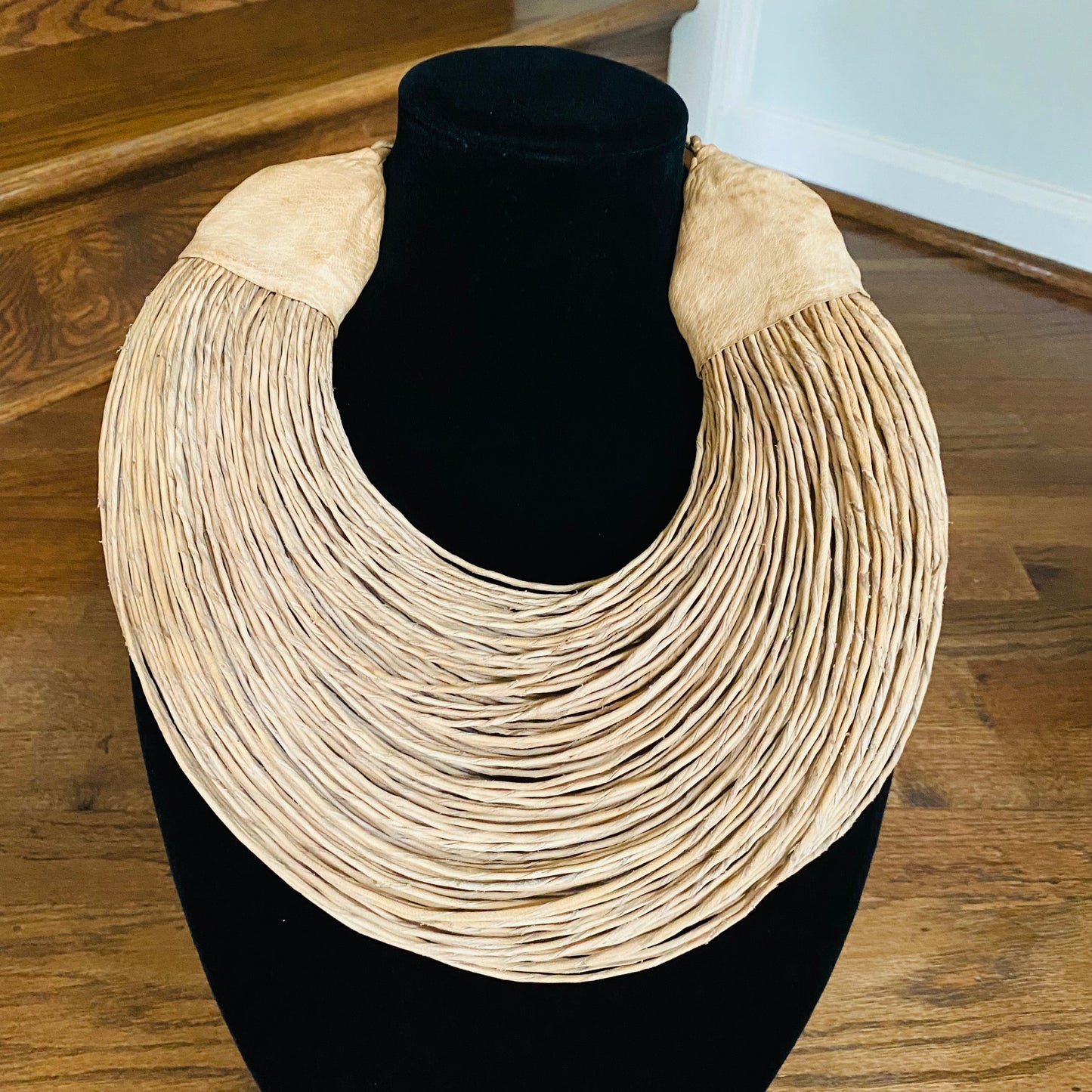 Raffia Necklaces