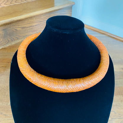 Jumbo Leather Choker