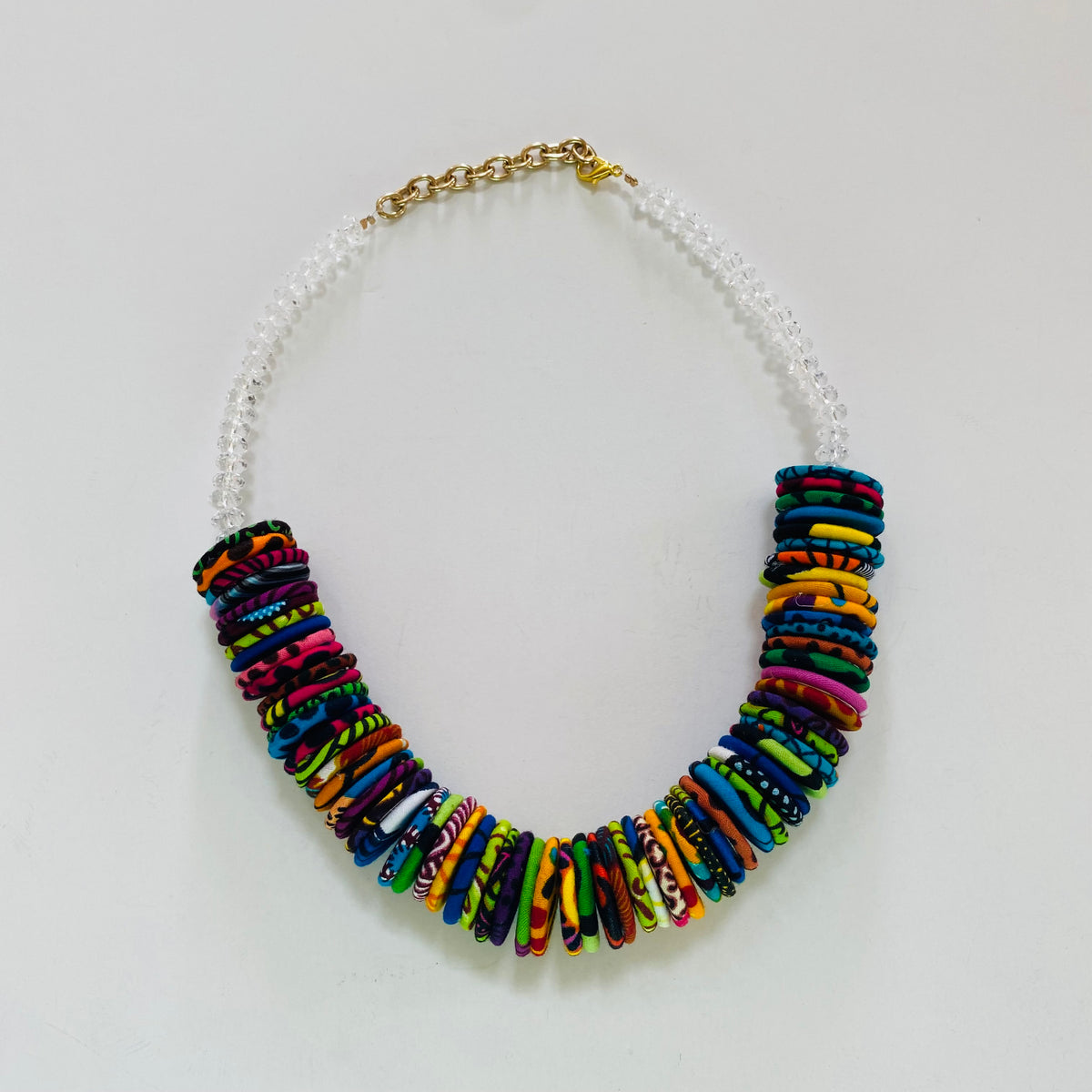 Chunky Button Necklace – view 4