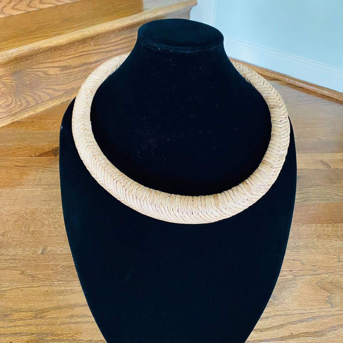 Jumbo Leather Choker – African necklace – view 31