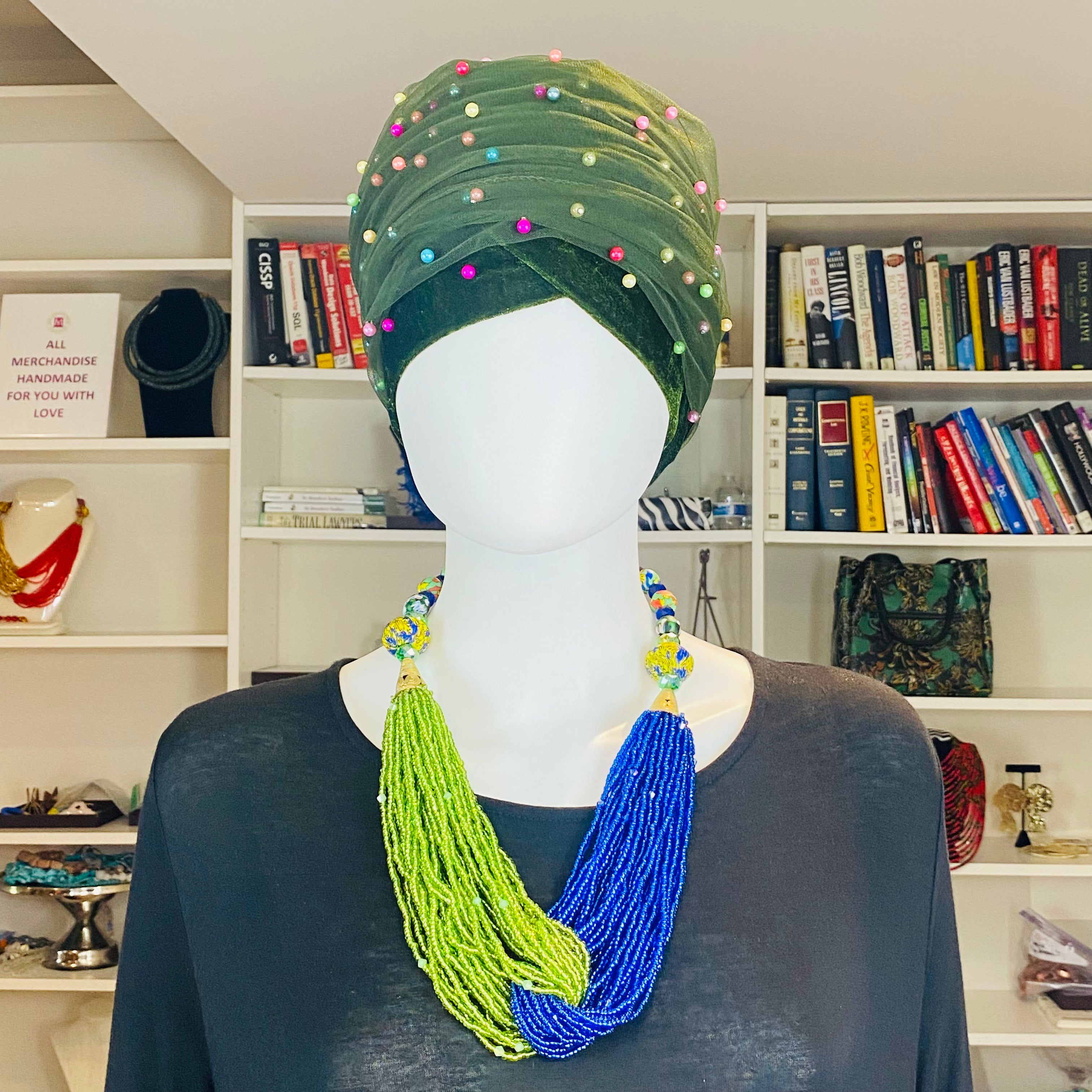 Velvet Turban Headwrap
