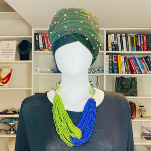 Velvet Turban Headwrap