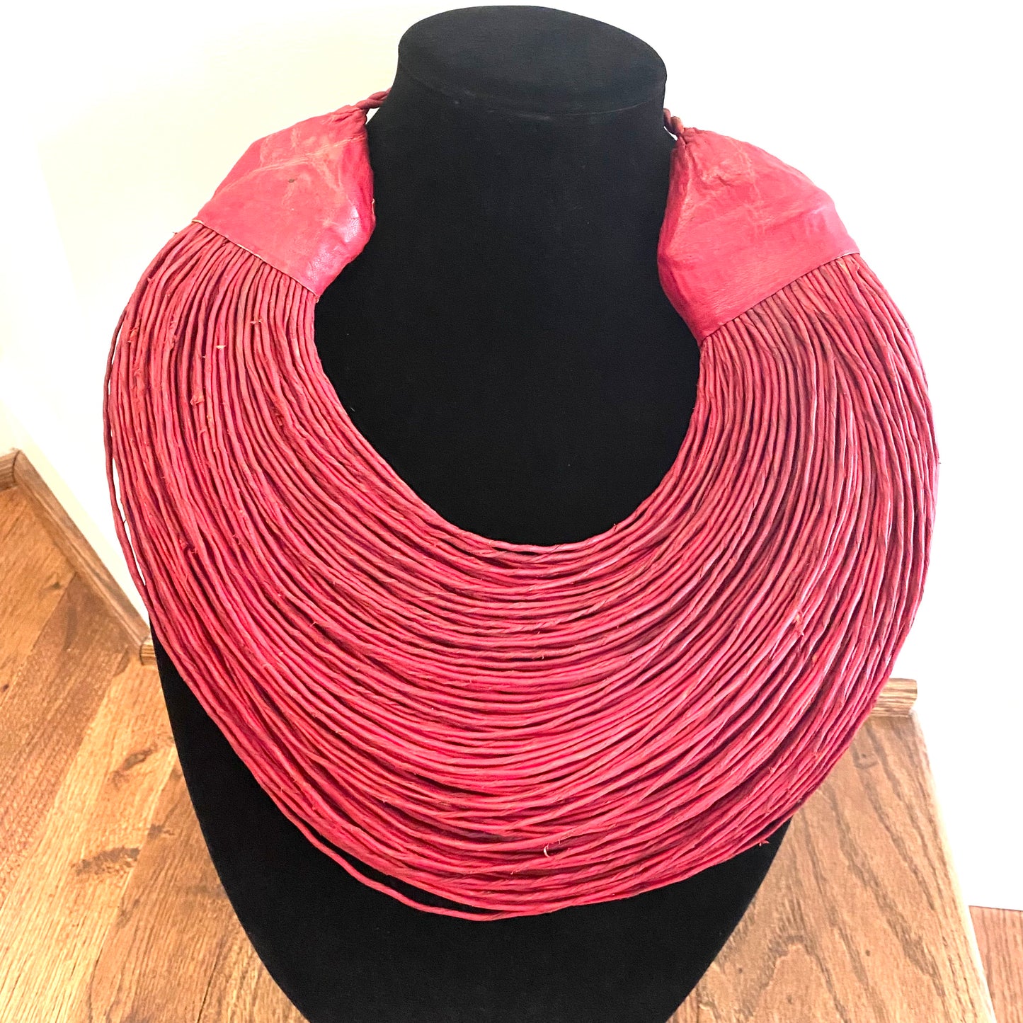 Raffia Necklaces