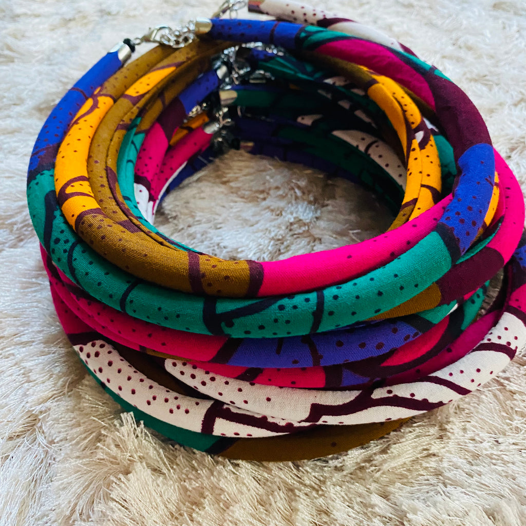 Ankara Chokers – African necklace – view 41
