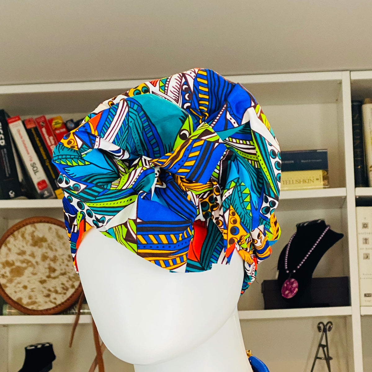 Ankara Turbans - Pre-tied/Slip-on – African headwrap – view 25