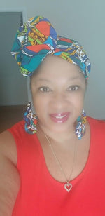 Load image into Gallery viewer, Ankara Turbans - Pre-tied/Slip-on
