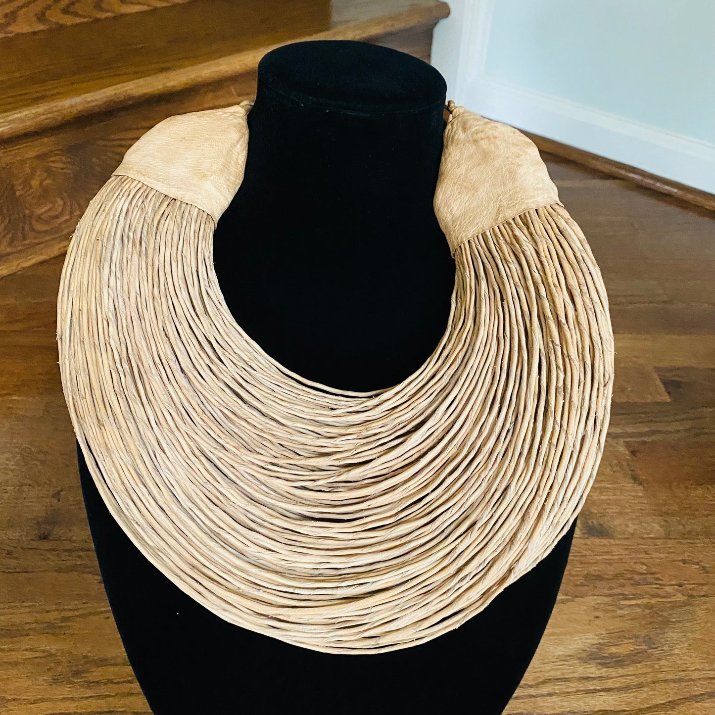 Raffia Necklaces