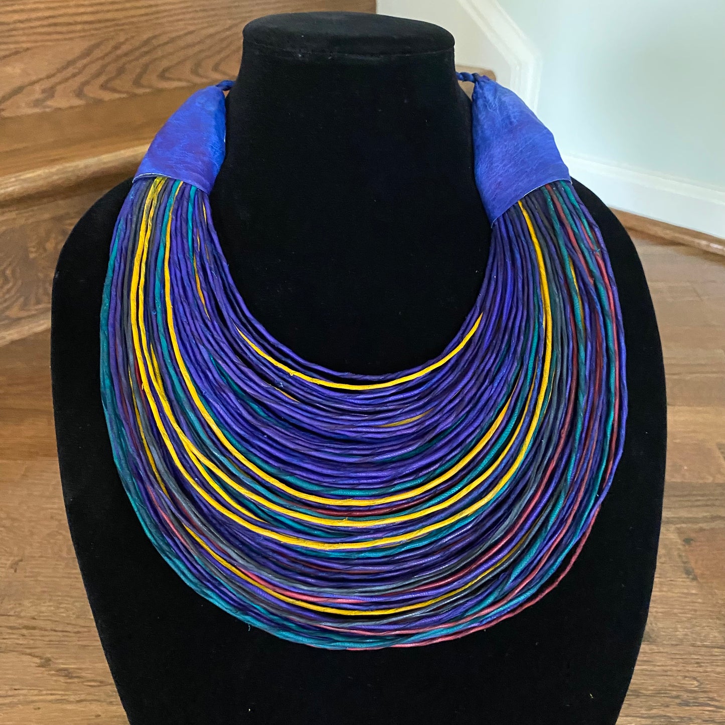 Raffia Necklaces