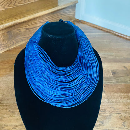 Raffia Necklaces