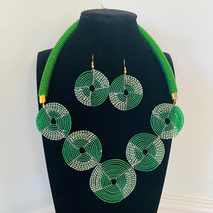 Circle of Life Necklace w/ Earrings