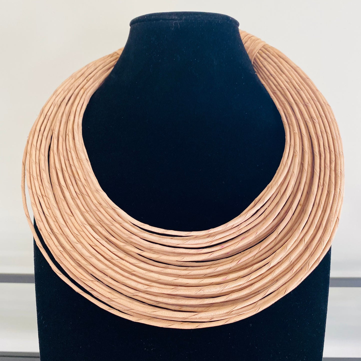 Raffia Necklaces