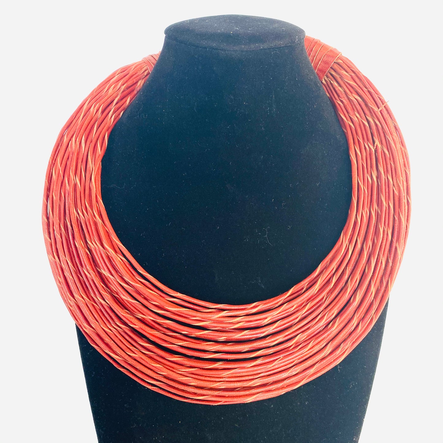 Raffia Necklaces