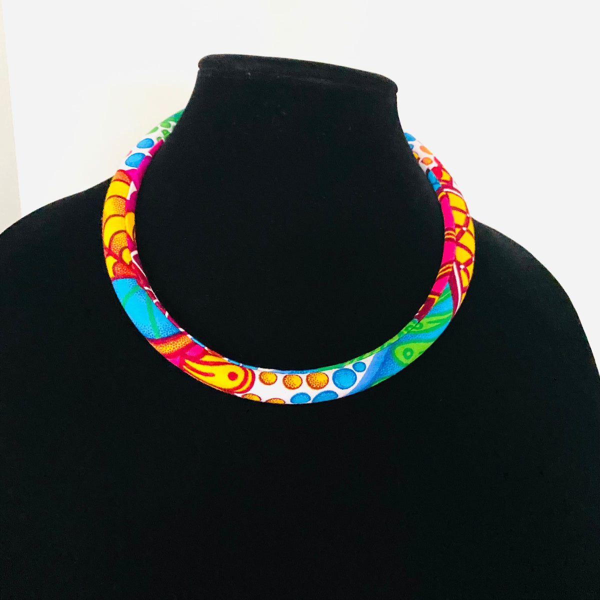 Ankara Chokers – African necklace – view 3