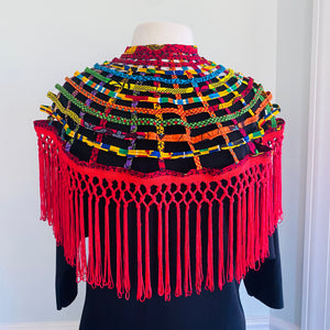 The Nicole Fringe Cape