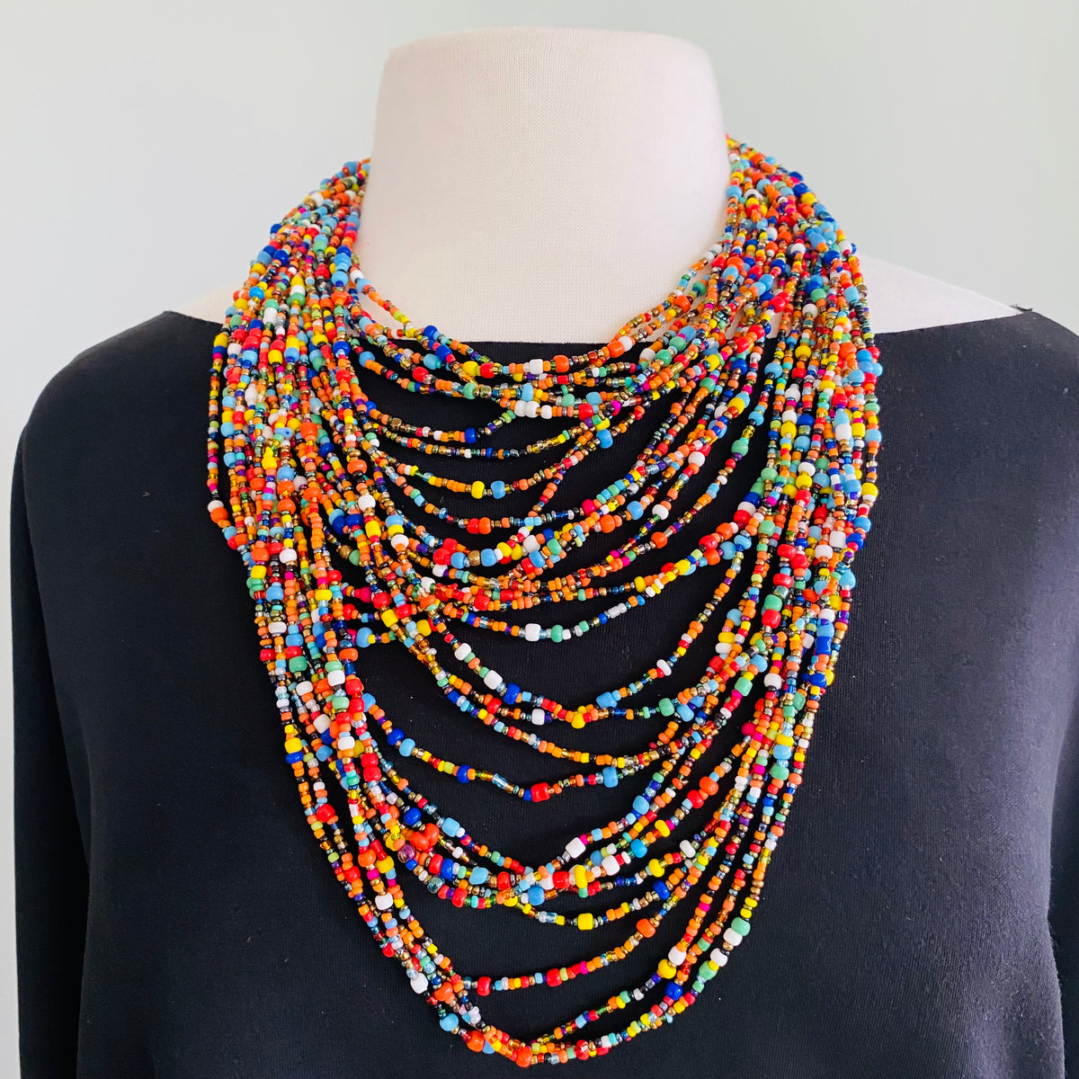 Simply Beaded Elegance w/ matching earrings – view 36