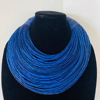 Raffia Necklaces