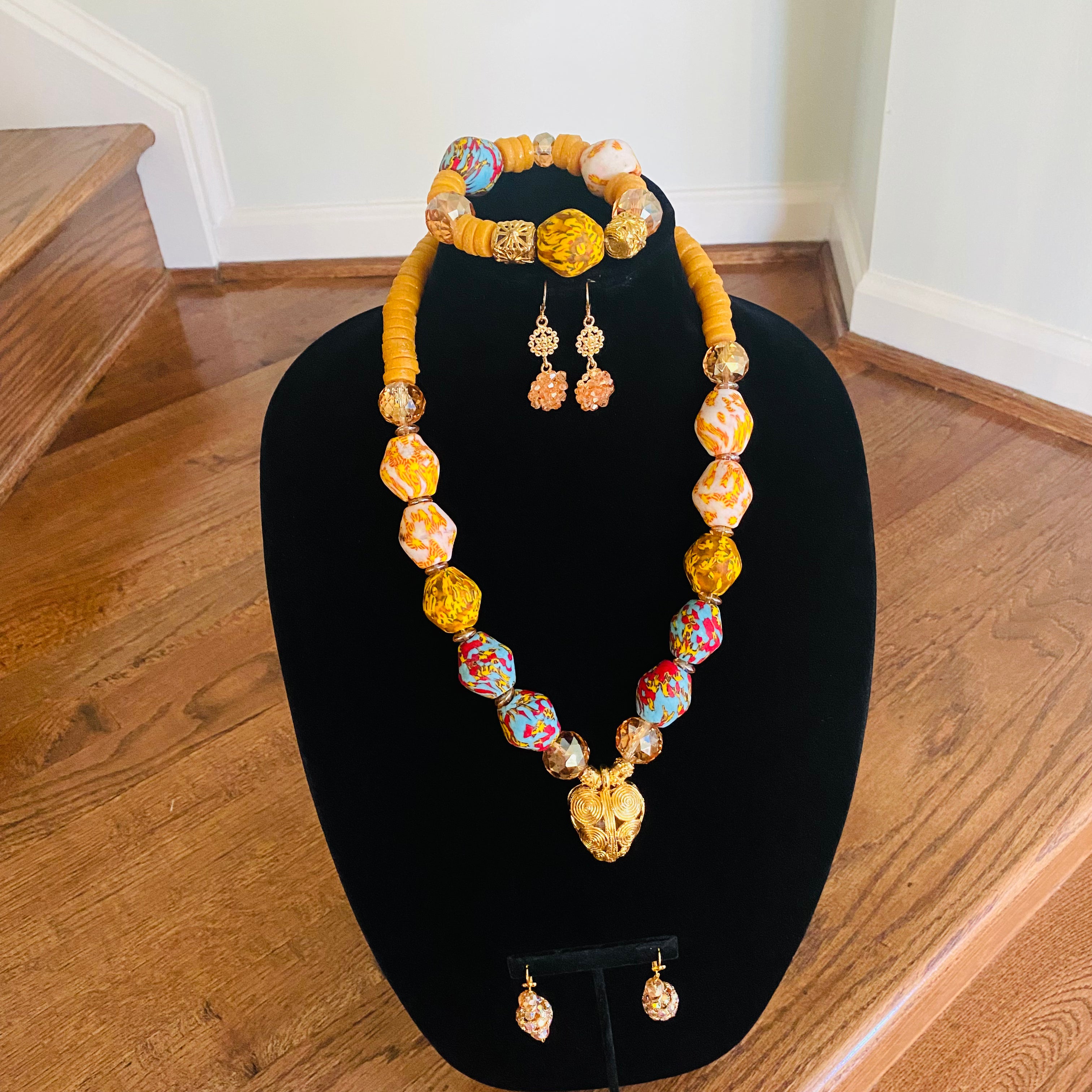 Regal African Necklace Sets