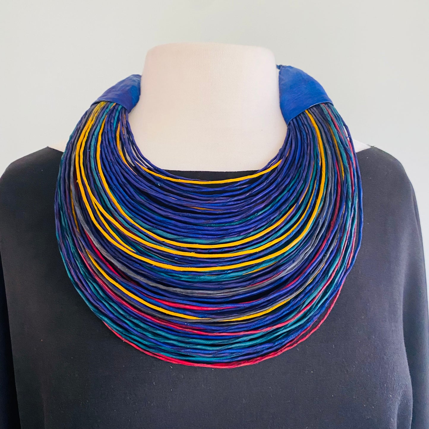 Raffia Necklaces