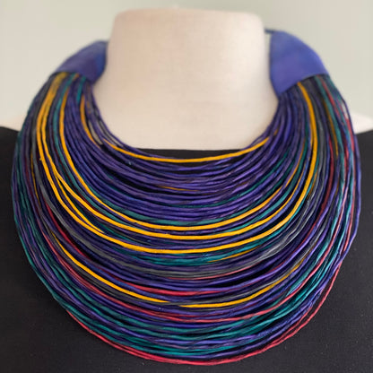 Raffia Necklaces