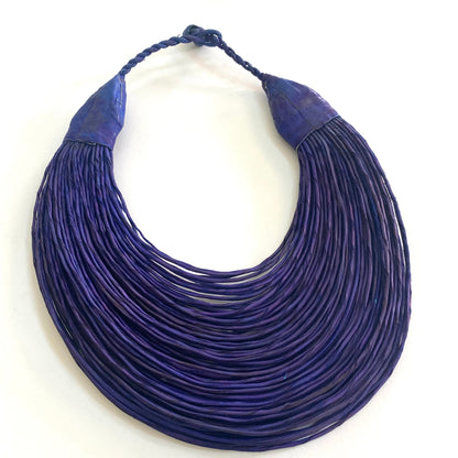 Raffia Necklaces