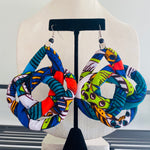 Load image into Gallery viewer, Big Ankara Earrings Collection

