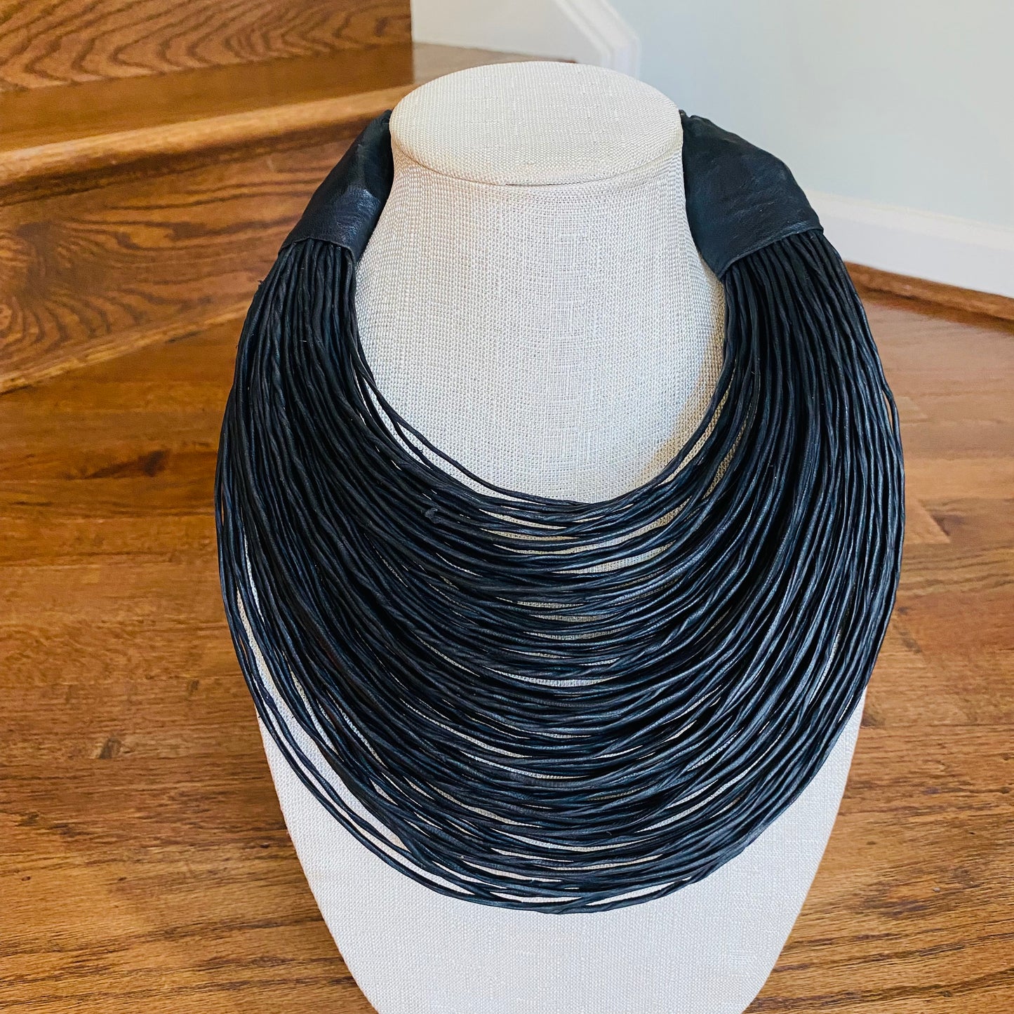 Raffia Necklaces